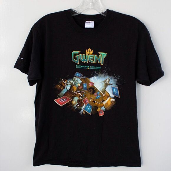 Gwent The Witcher Board Game Graphic T-shirt Mens Small. - Picture 1 of 4